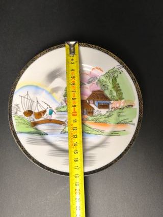 Prato de Porcelana Paisagem