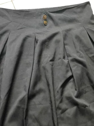 Falda Maxi Curve Negra Talla XXL