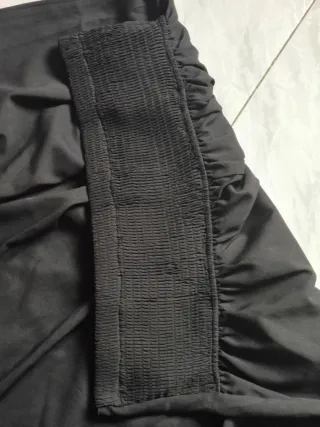 Falda Maxi Curve Negra Talla XXL