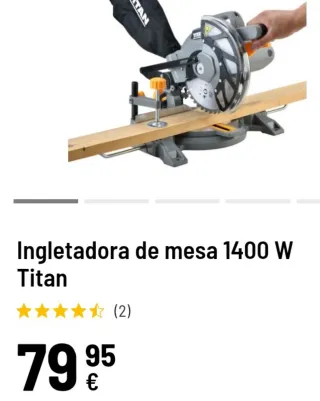 Sierra Ingletadora 210mm 1400W