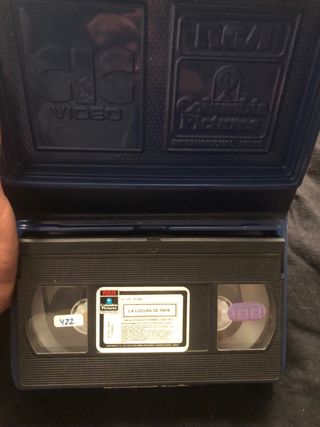 VHS La Locura de Papá (Tony Danza)