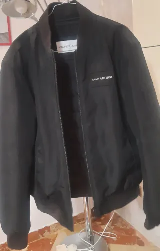 Giubbino Calvin Klein nero uomo