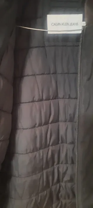 Giubbino Calvin Klein nero uomo