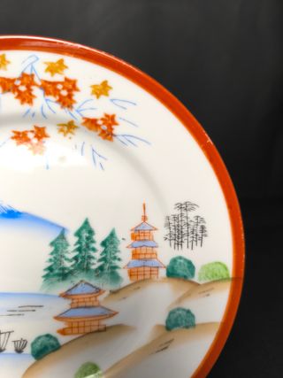 Prato de Porcelana 18cm Outono