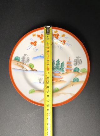 Prato de Porcelana 18cm Outono