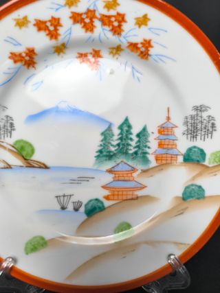 Prato de Porcelana 18cm Outono