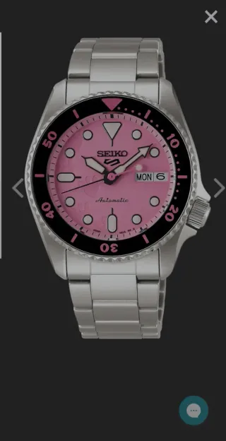 Seiko SRPM07 Pantera Rosa Edición Limitada