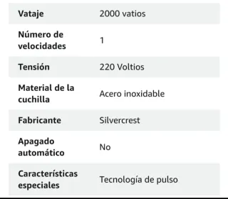 Batidora de vaso SilverCrest