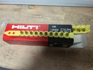 Fulminantes Hilti .27 Cal. Short 100 uds