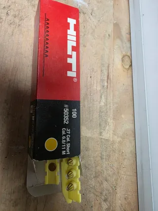 Fulminantes Hilti .27 Cal. Short 100 uds