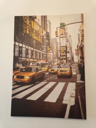 Lienzo Nueva York Taxis