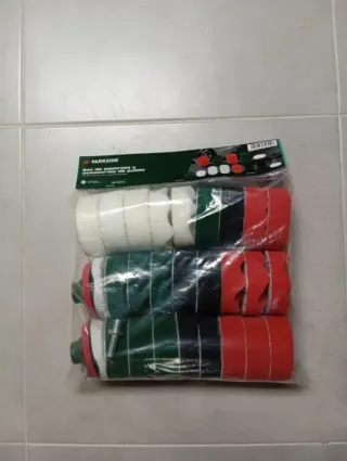 Parkside Set Esponjas y Accesorios Pulido