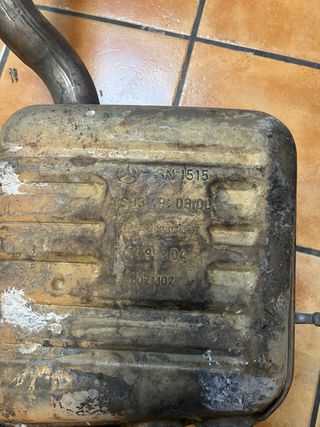 Silencioso final Mercedes Clase C(w203)