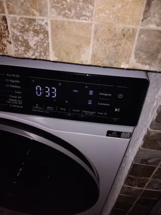 Lavadora Secadora Hisense Blanca, autodosis