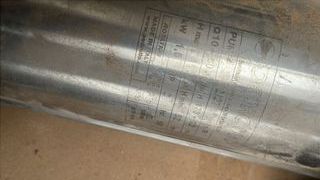 Bomba sumergible se utilizo a mas de 200 m