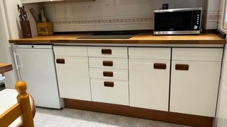 Muebles de cocina madera y metal