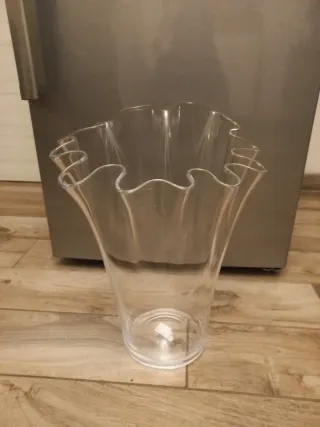 Vaso decorativo trasparente