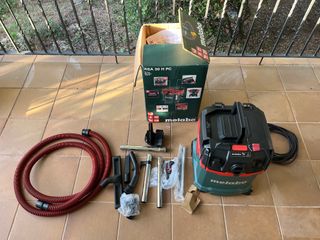 Aspirador Metabo 30L Seco/Húmedo