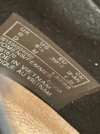 Zapatos Oxford Negros Mujer