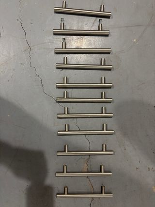 13 Tiradores de Acero Inoxidable