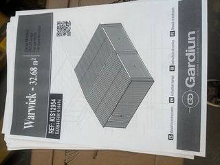 Garaje metálico 32.68 m2 Warwick antracita