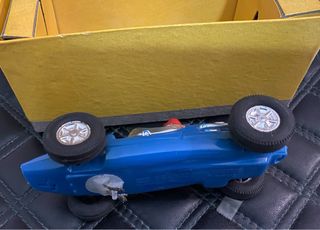 Scalextric Exin Cooper Azul Guía Fija