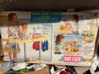 Mesa cambiador y baño Baby Feber