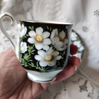 🇬🇧 Tazzina caffè Royal Albert Mauntain Avens