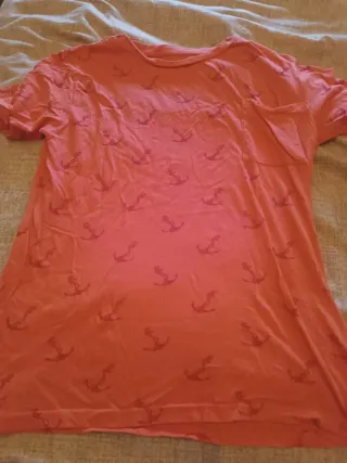 Camiseta infantil con anclas talla 15-16