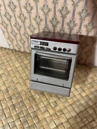 Cucina moderna per casa delle bambole