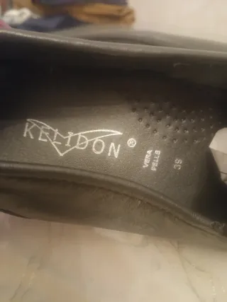 Mocassini donna vintage verdi