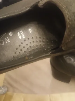 Mocassini donna vintage verdi