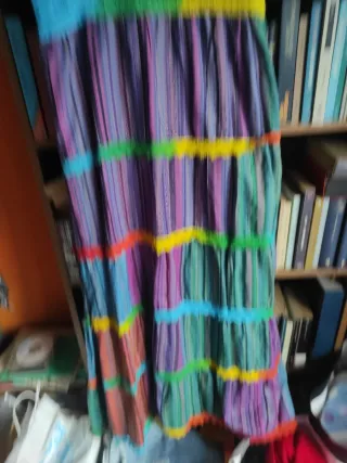 Vestito estivo donna arcobaleno tg l/xl