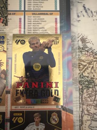 Panini Adrenalyn XL Cromos Fútbol