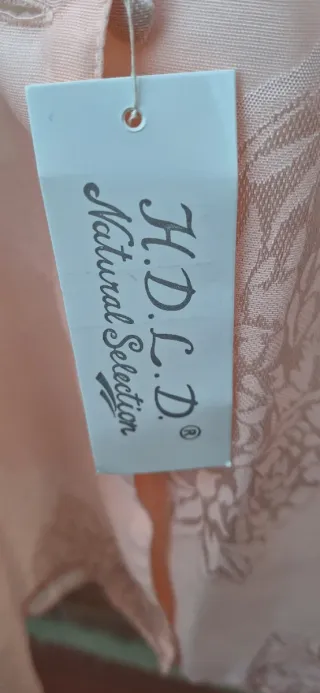 Pijama Satén Floral Beige Talla 44