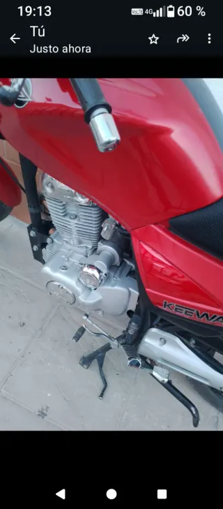 Moto Keeway Speed 125cc Roja