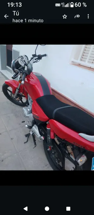 Moto Keeway Speed 125cc Roja