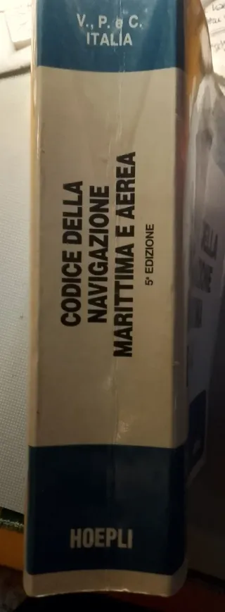 codice della navigazione marittima e aerea