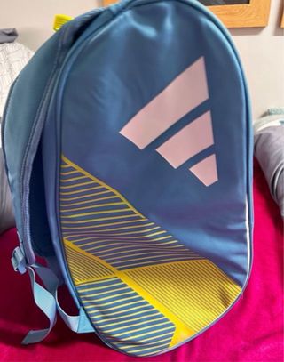 Paletero Adidas Azul y Amarillo