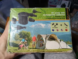 Hinchador eléctrico Quechua recargable