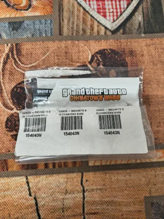 Grand Theft Auto Chinatown Wars Nintendo DS bonus