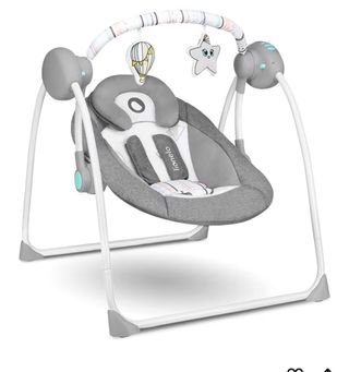Hamaca Balancín Bebé Gris