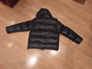 Chaqueta Stüssy Negra con Forro Gris