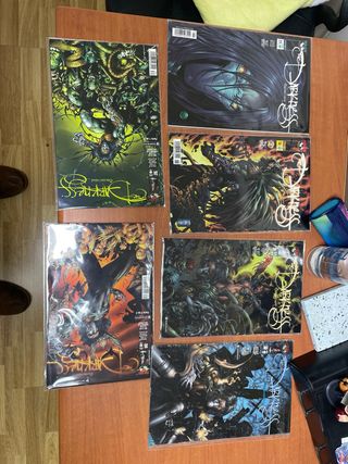Lote 14 comics the Darkness
