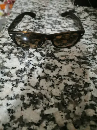 Gafas de sol Ray-Ban negras y marrones