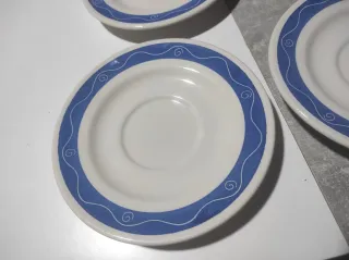 Lote 4 Platos Porcelana Oxford