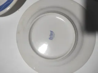 Lote 4 Platos Porcelana Oxford