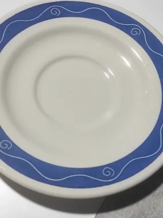 Lote 4 Platos Porcelana Oxford