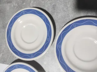 Lote 4 Platos Porcelana Oxford