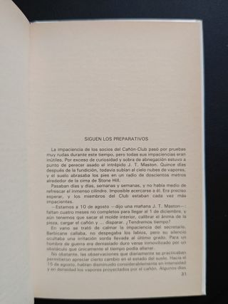 Libro De la Tierra a la Luna